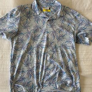 Stylish Patterned Polo Shirt